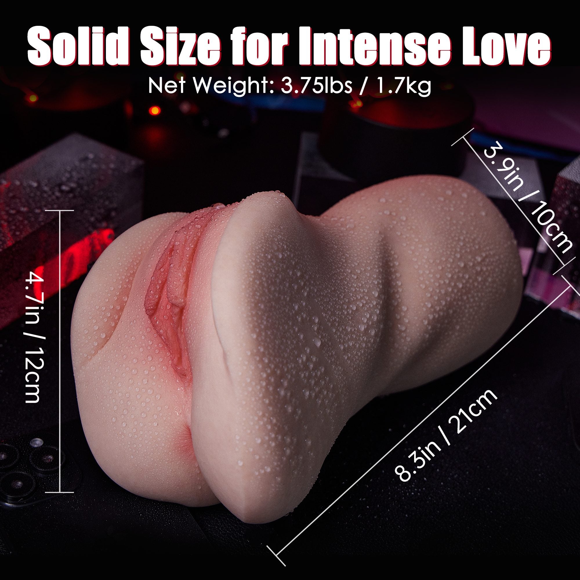 Dominique: Male Masturbator Ultra-Soft Hentai Onahole Toy
